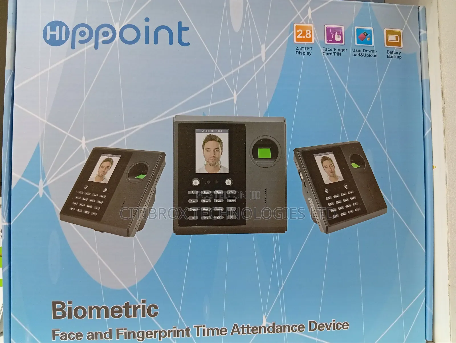 Biomimetic Facial Recognition Time Attendance