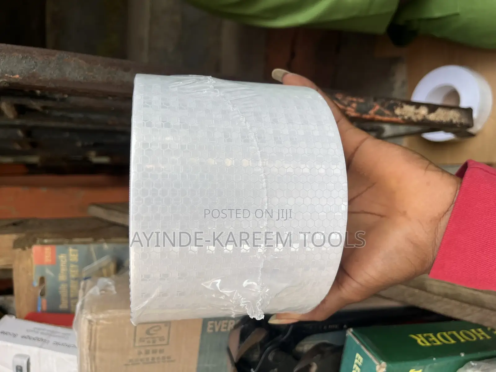 4” Reflective Tape (White Colour With Reflector)