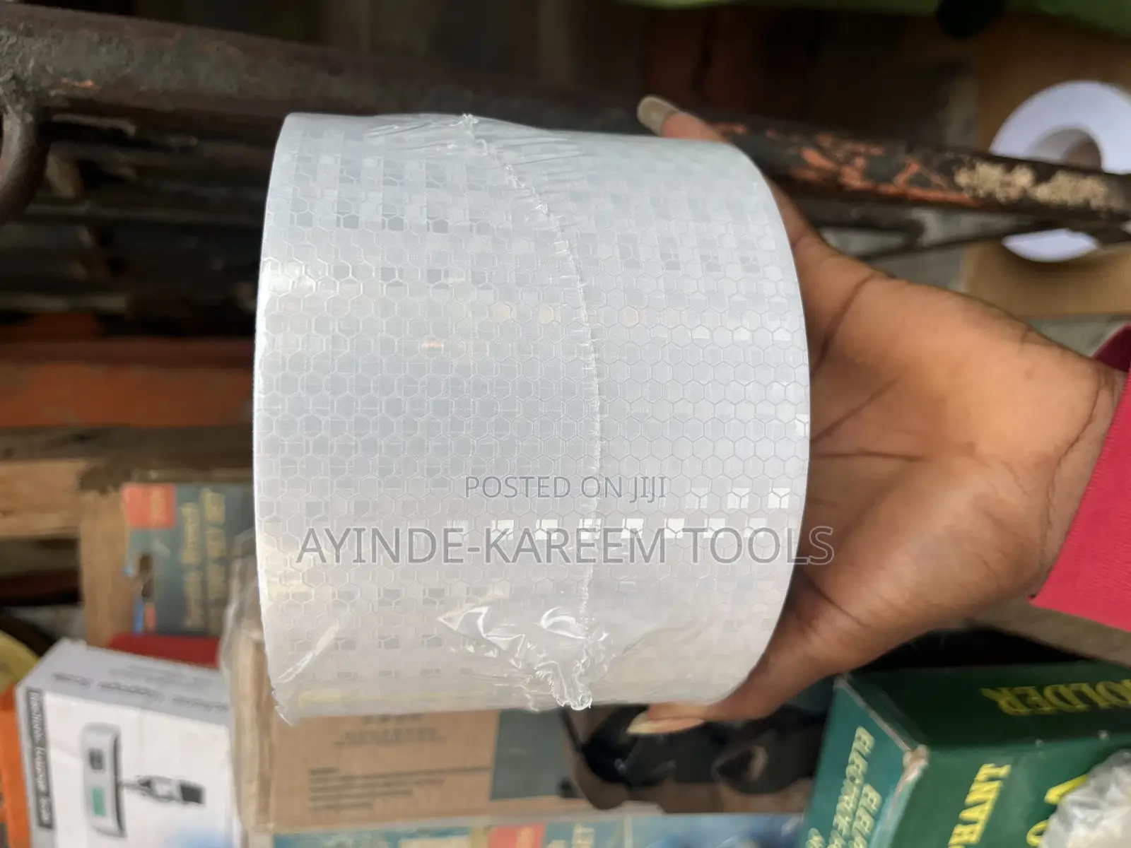4” Reflective Tape (White Colour With Reflector)