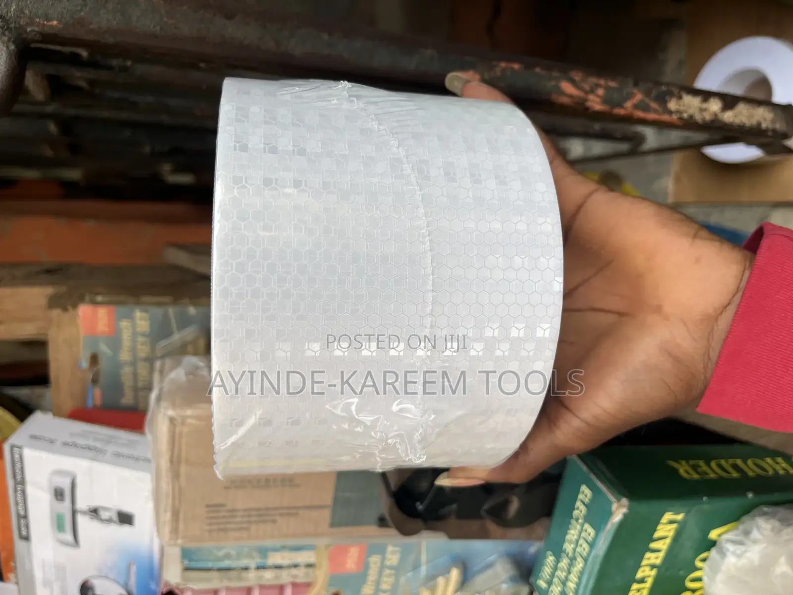 4” Reflective Tape (White Colour With Reflector)