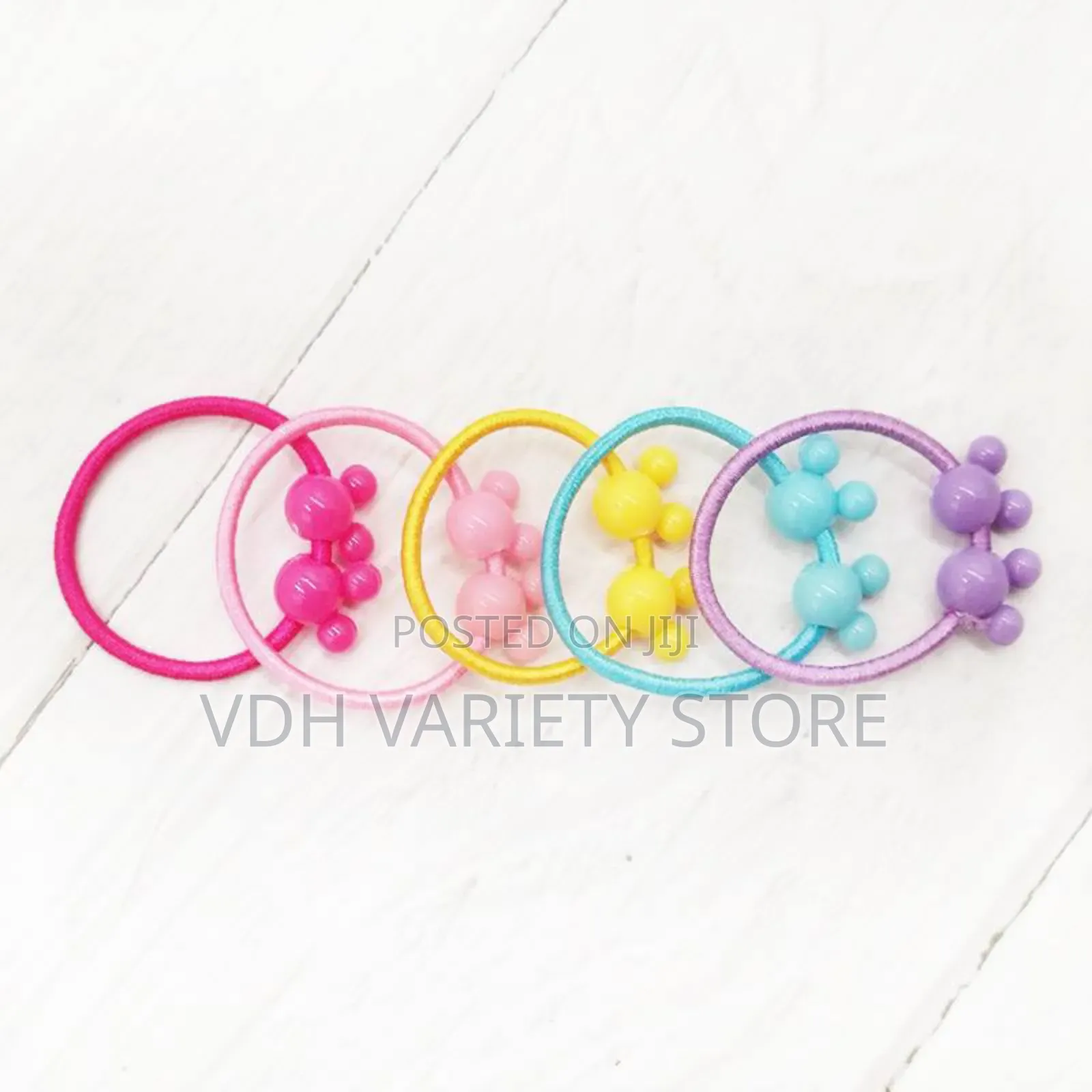 50 PCS Quality Kids Hair Rubber Band