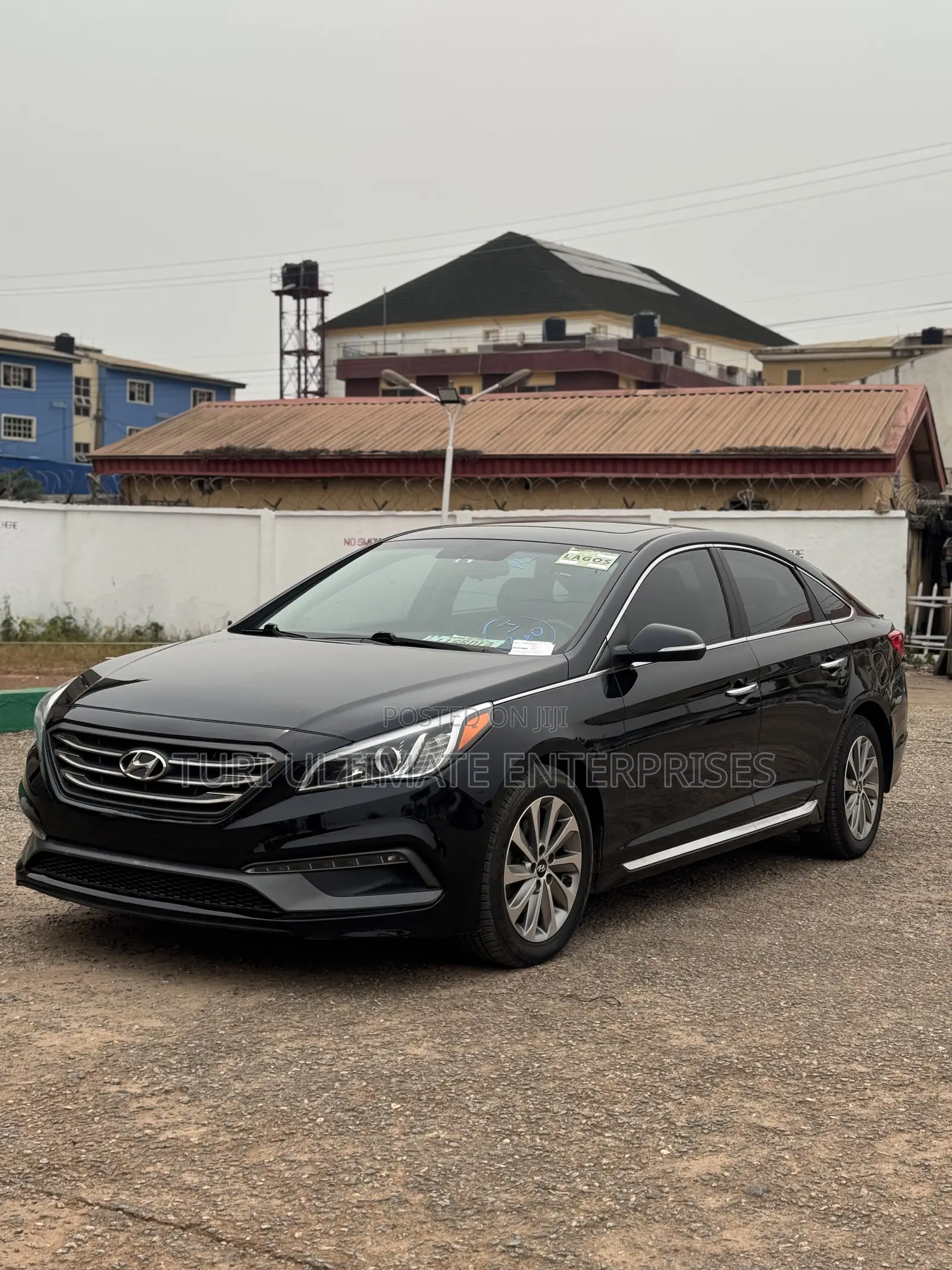 Hyundai Sonata Sport 2.0T Sedan FWD (2.0L 4cyl 6A) 2017 Black