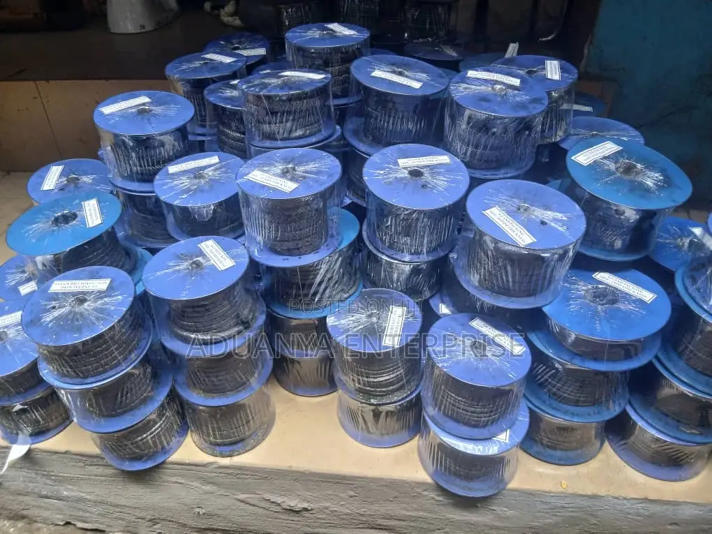 Black Gland Packing -10mm Thickness (Portharcourt)