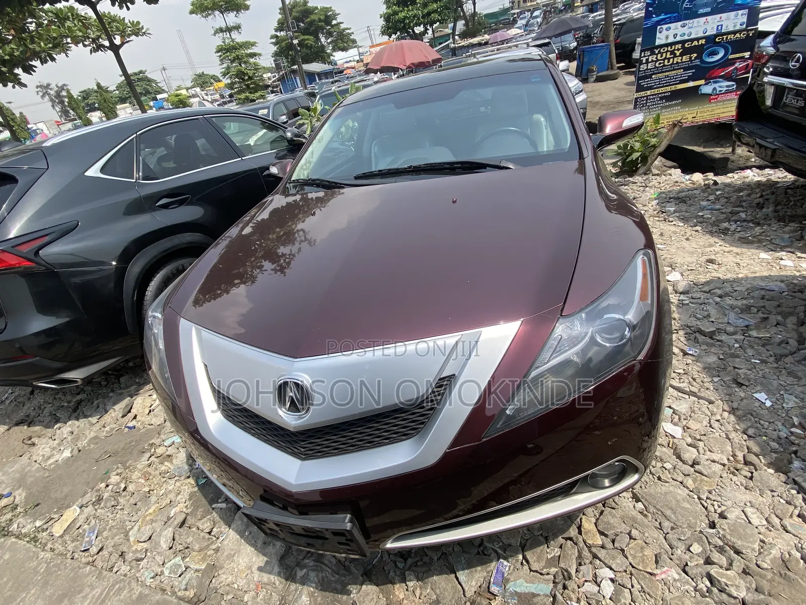 Acura ZDX Base AWD 2012 Brown
