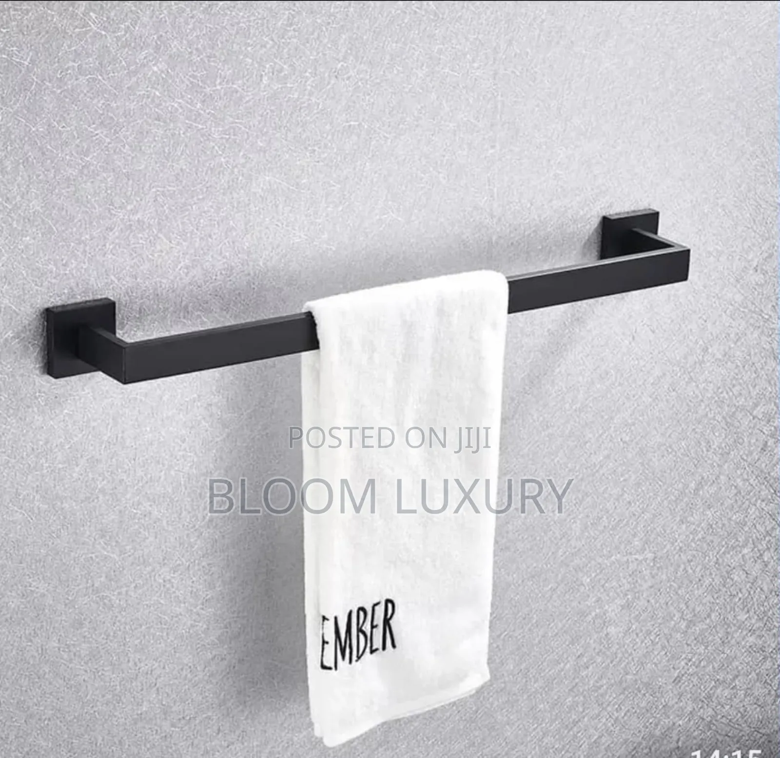 Rust Free Double Towel Rail