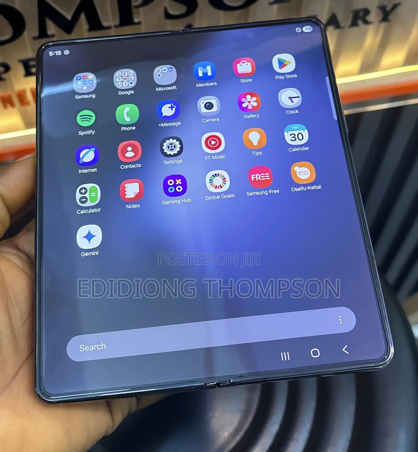 Samsung Galaxy Z Fold 5 256 GB Black
