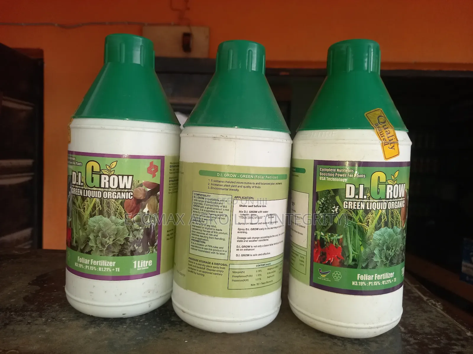 Di Grow Red and Di Grow Green - With Humic