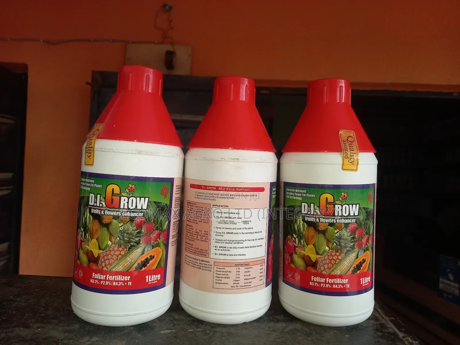 Di Grow Red and Di Grow Green - With Humic