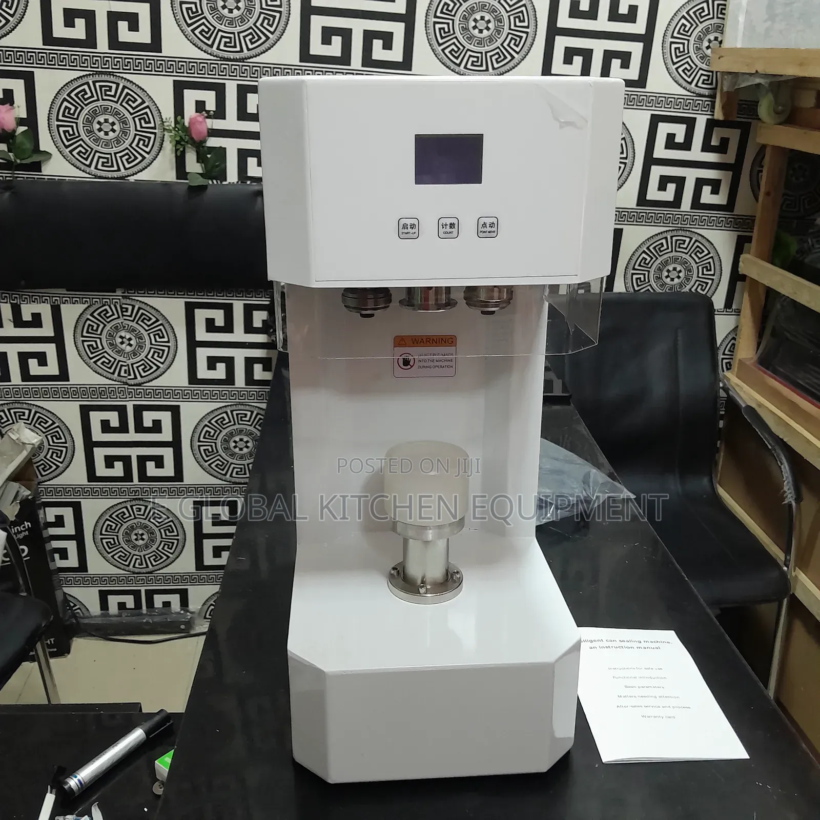 Automatic Three Nozzle Can Sealer Machine