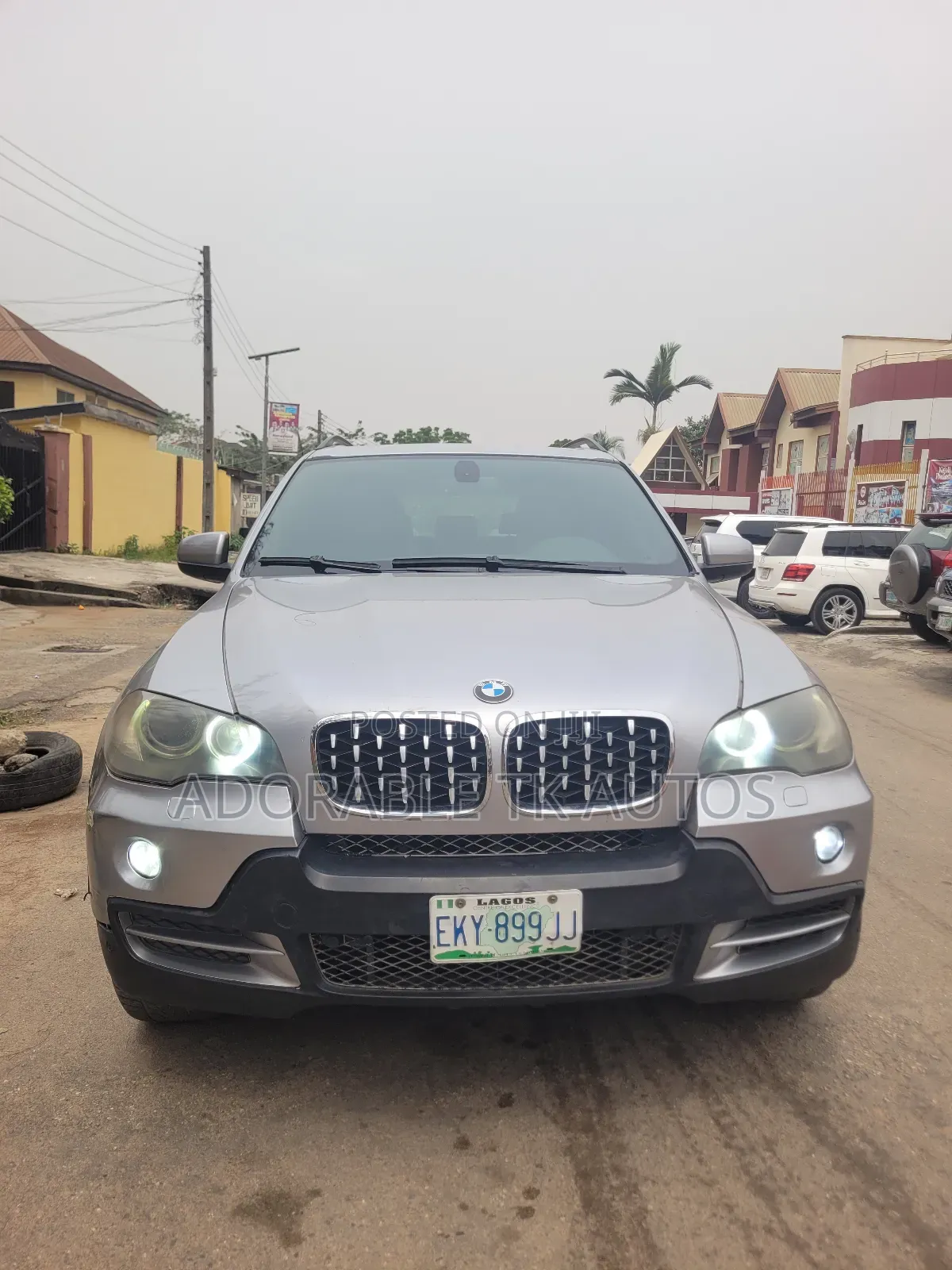 BMW X5 xDrive 48i AWD (4.8L 8cyl 6A) 2009 Silver