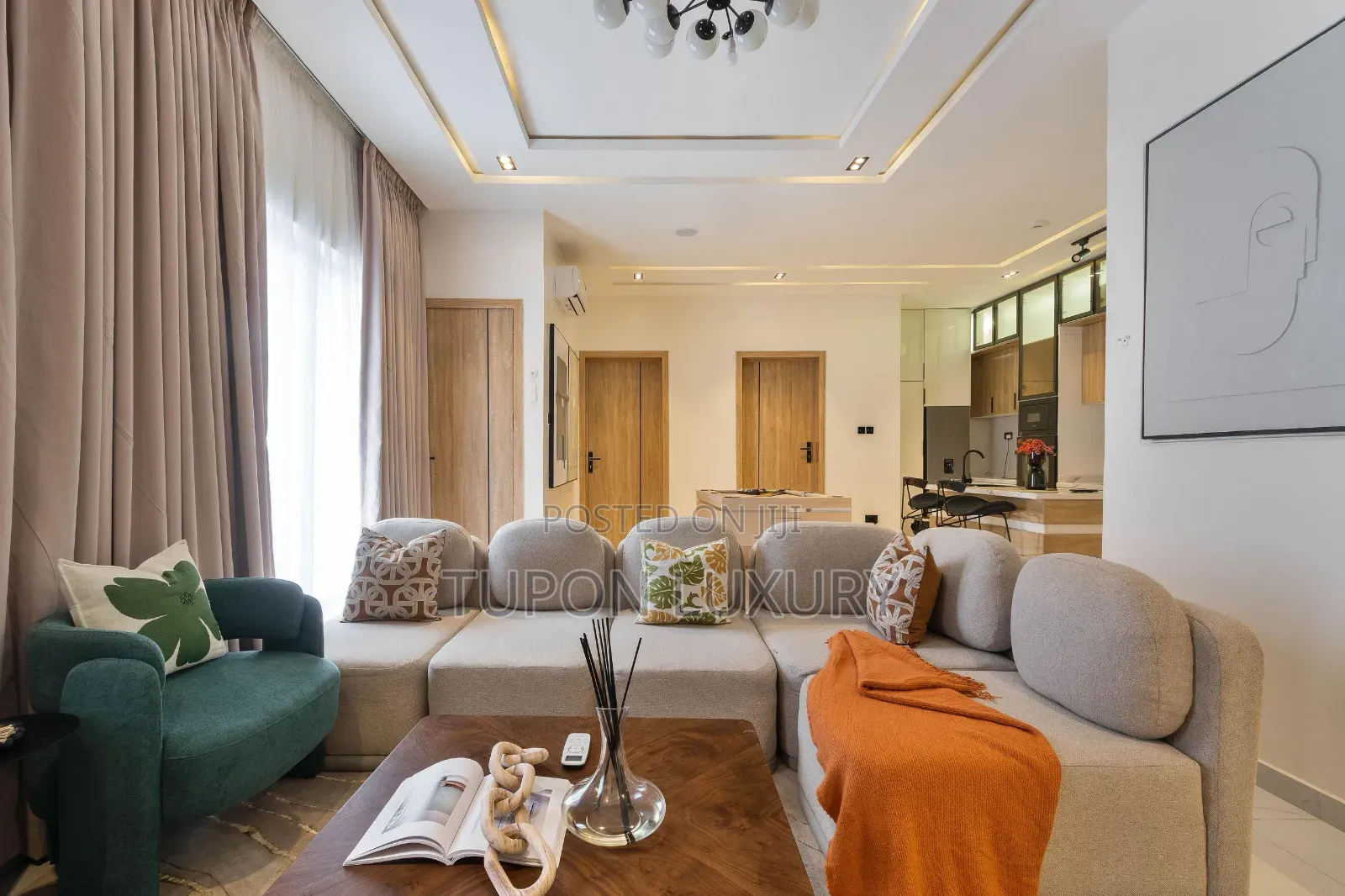 A Fully Automated 2-Bedroom Apartment With Pool , Gym , and Snooker