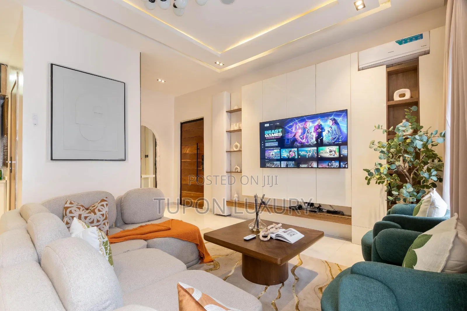 A Fully Automated 2-Bedroom Apartment With Pool , Gym , and Snooker