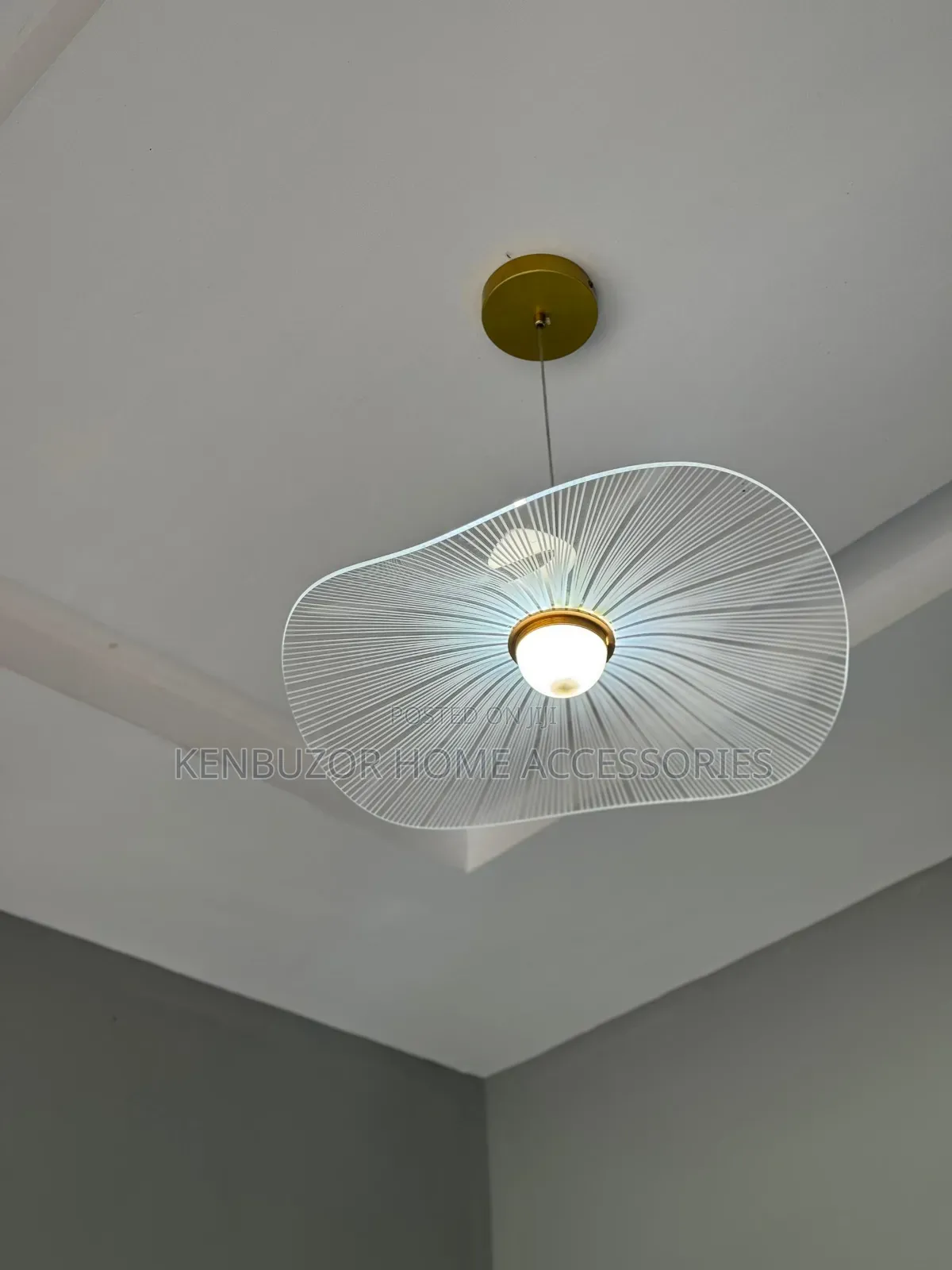 Chinese Style Lotus Leaf Pendant Light Chandelier