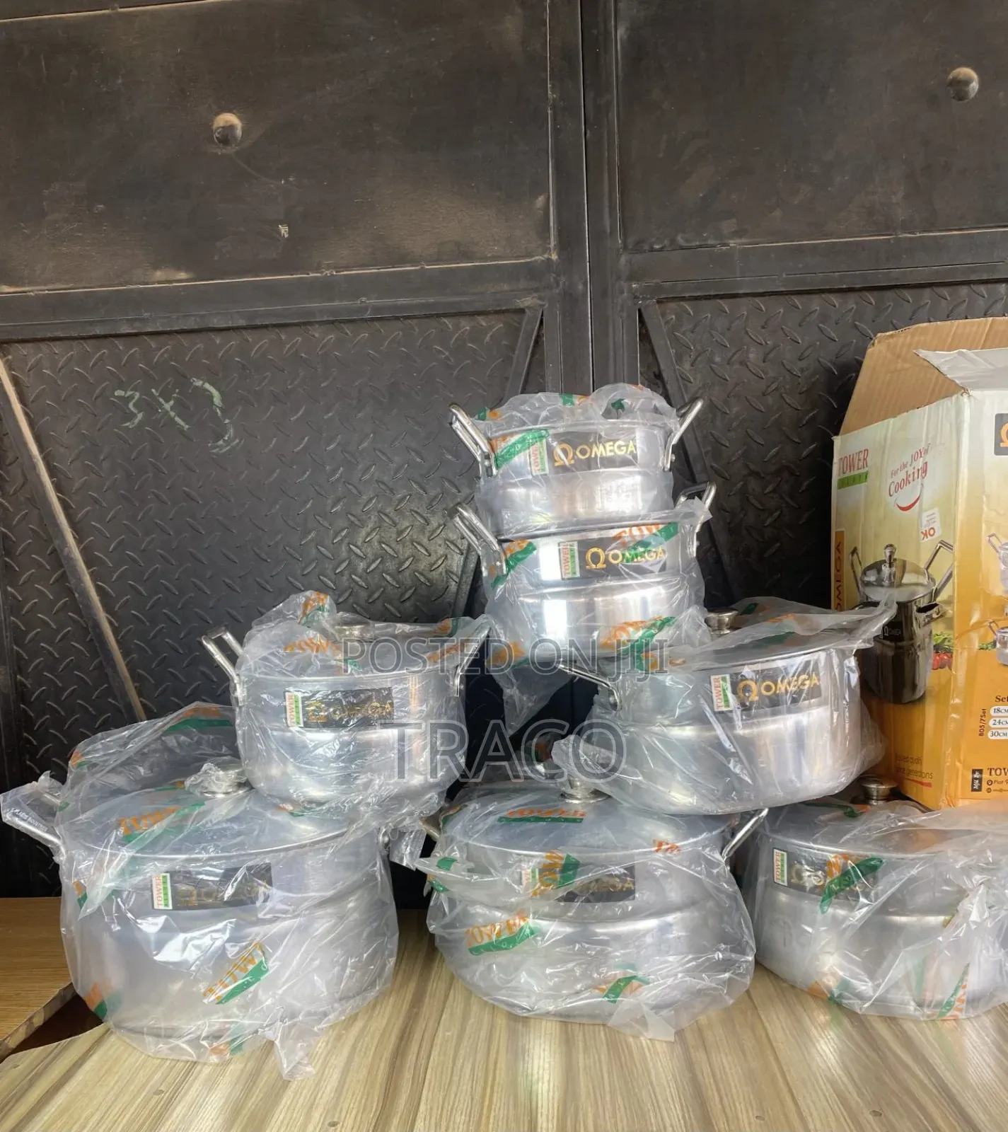 Tower Omega Aluminium Pot – 7 Sets