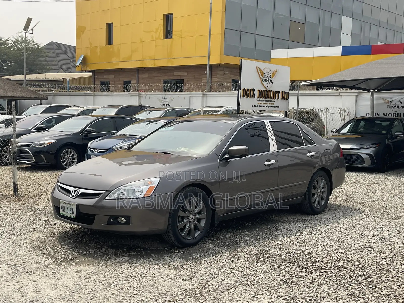 Honda Accord Sedan EX-L V-6 2007 Gray