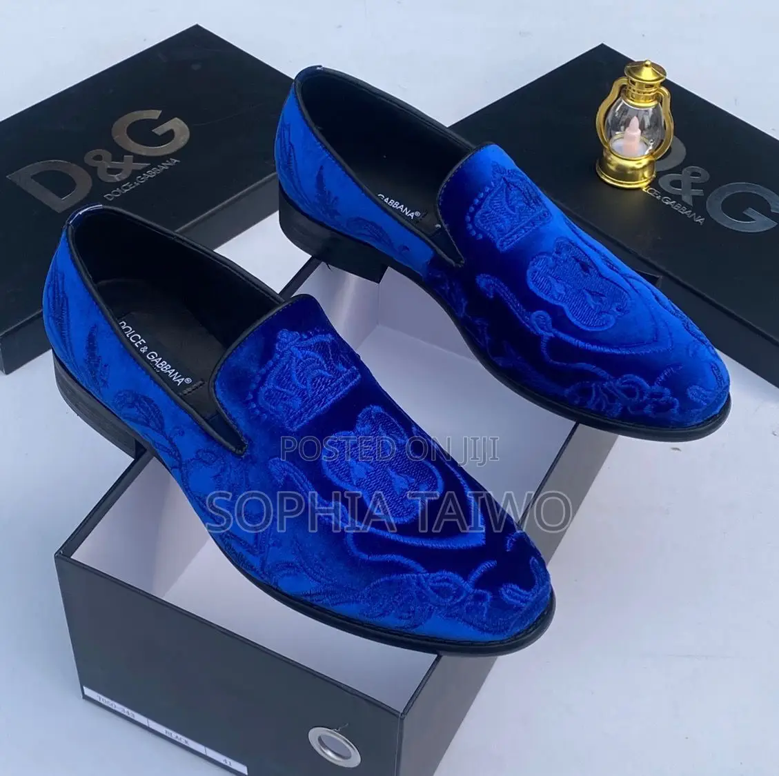 Dolce Gabbana Luxury Suede Shoe