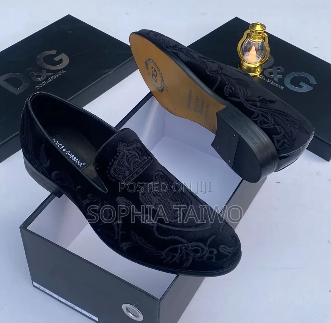 Dolce Gabbana Luxury Suede Shoe