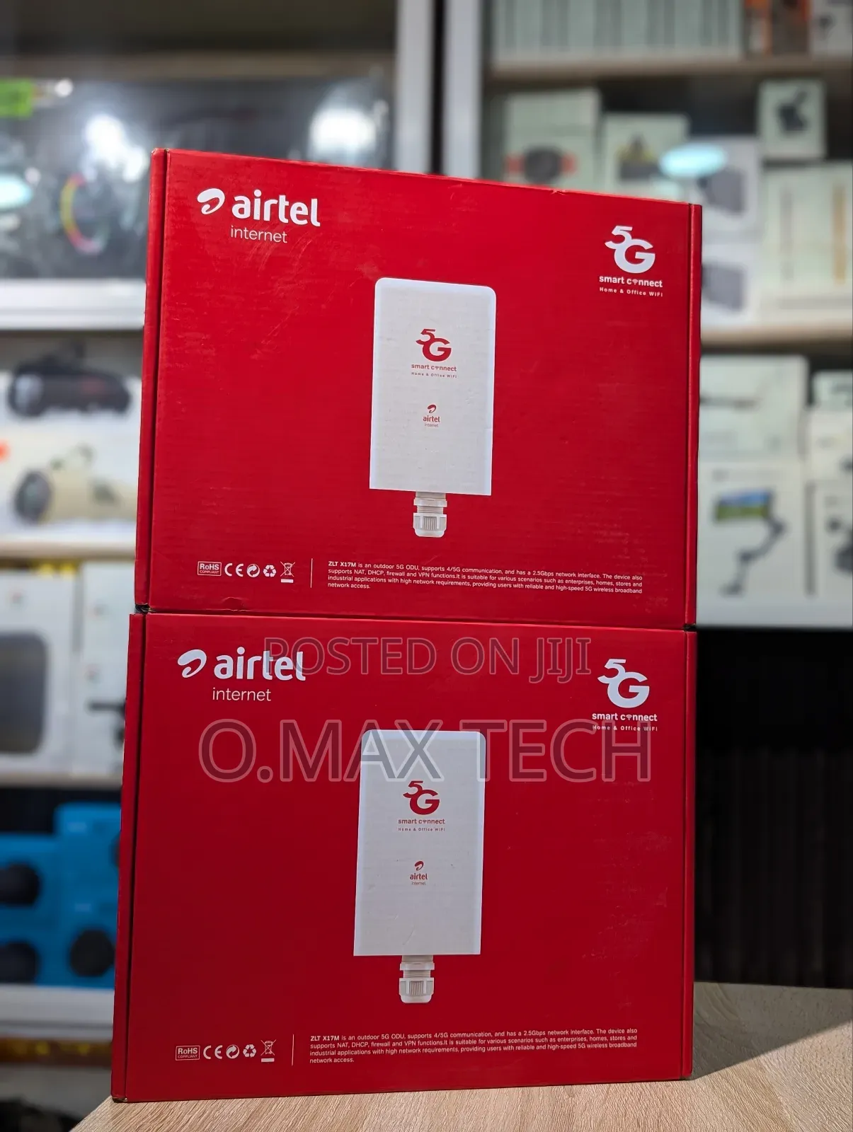 Airtel 5g Smart Connect Outdoor Unit (Odu) Router Unlimited Browsing