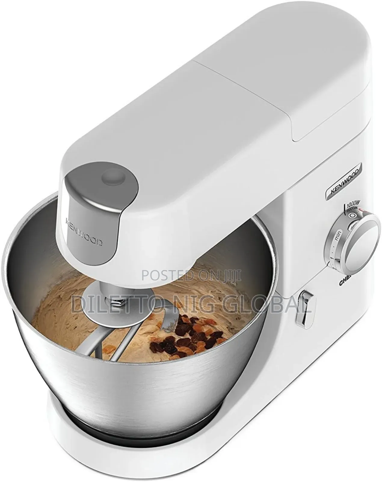 Kenwood Chef Stand Mixer For Baking - Stylish Food Mixer In White