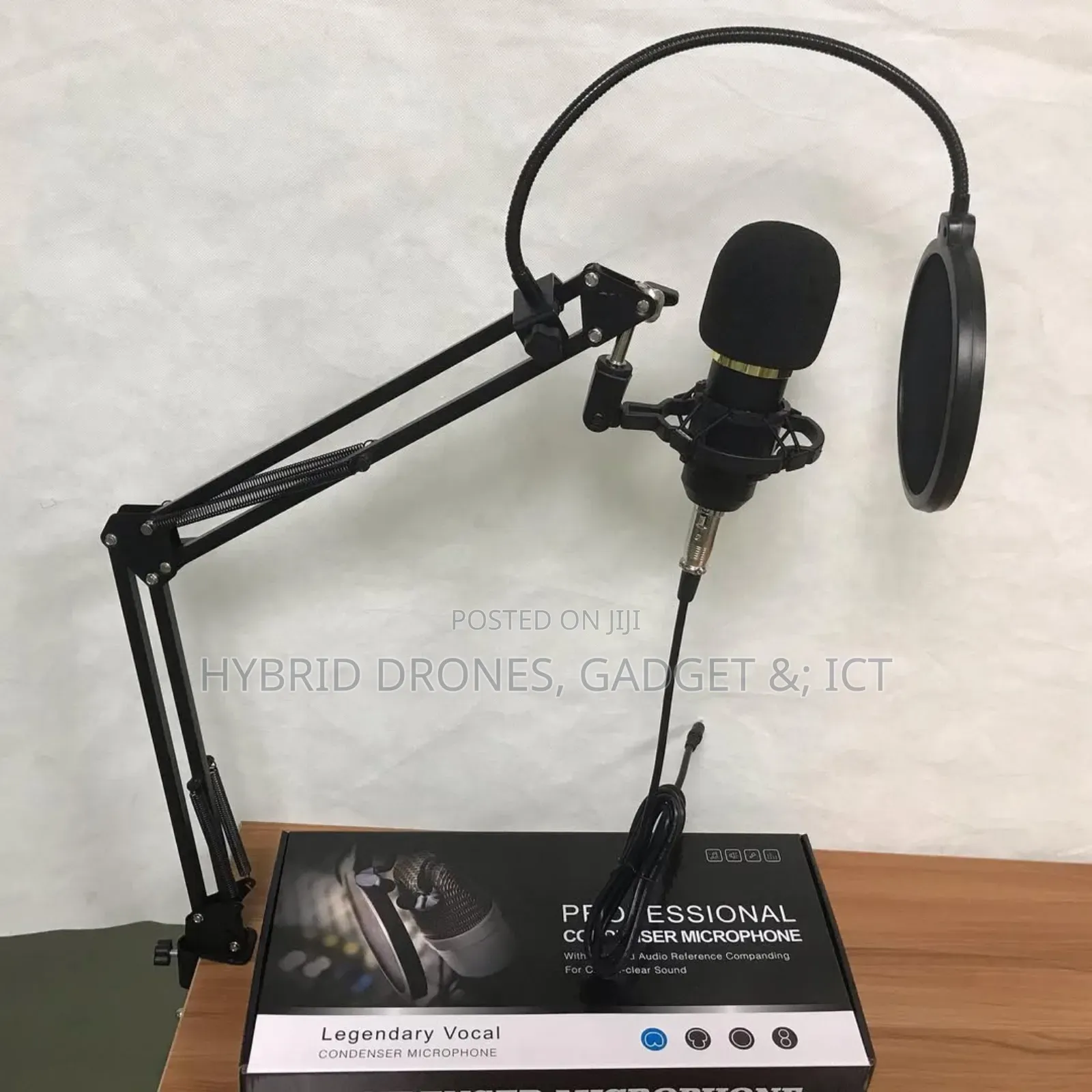 Bm-800 Recording Studio Bundle With Voice Changer and Live Sound Card