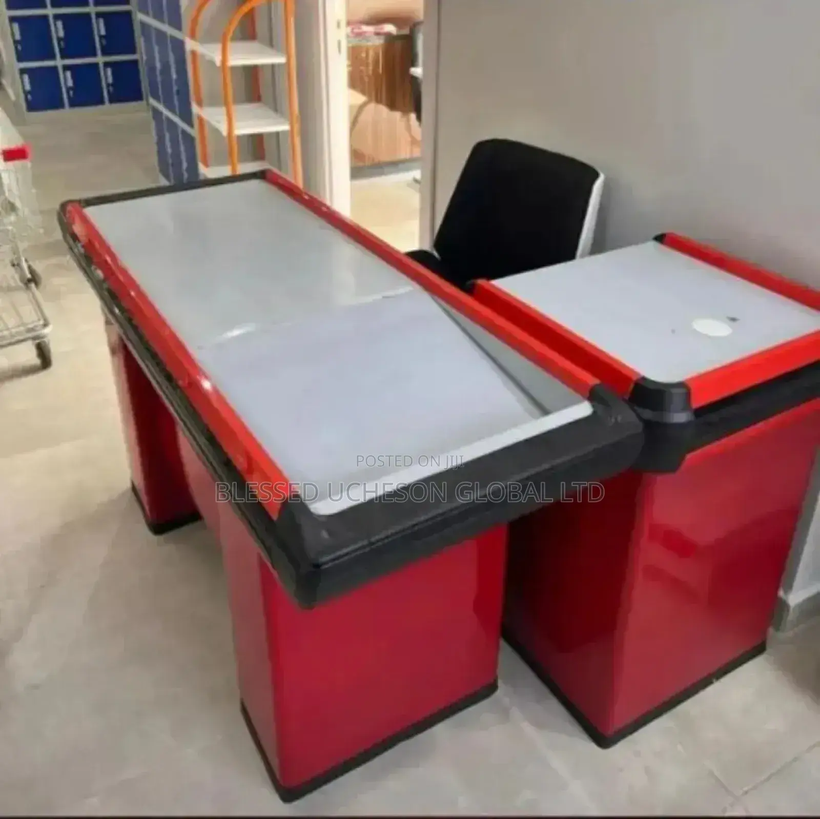 Cashier Table and Locker for Malls and Supermarkets