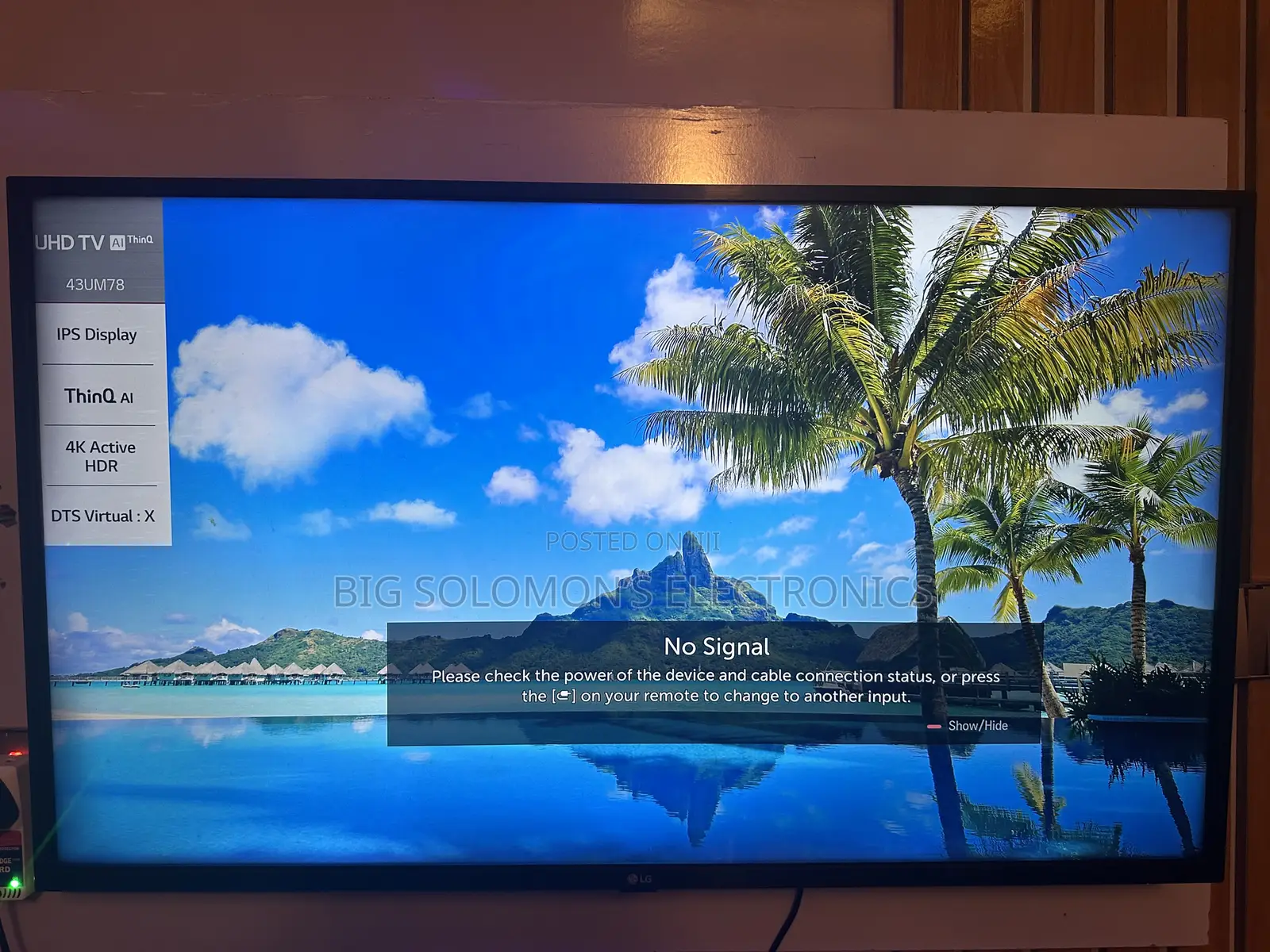 LG 43 Inches Full Smart TV