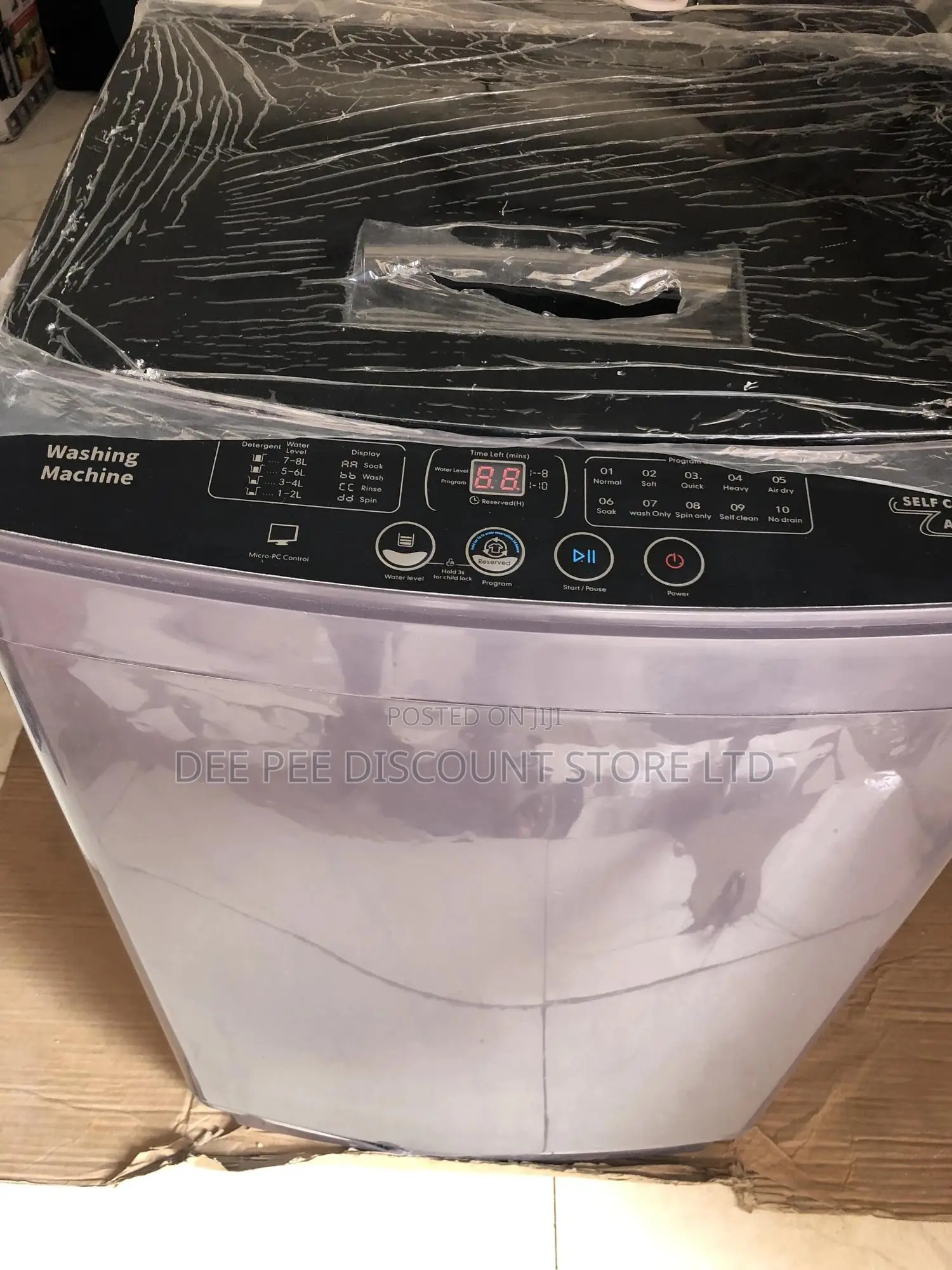 8.5kg Fully Automatic Pulsator Washing Machine Large Capacity