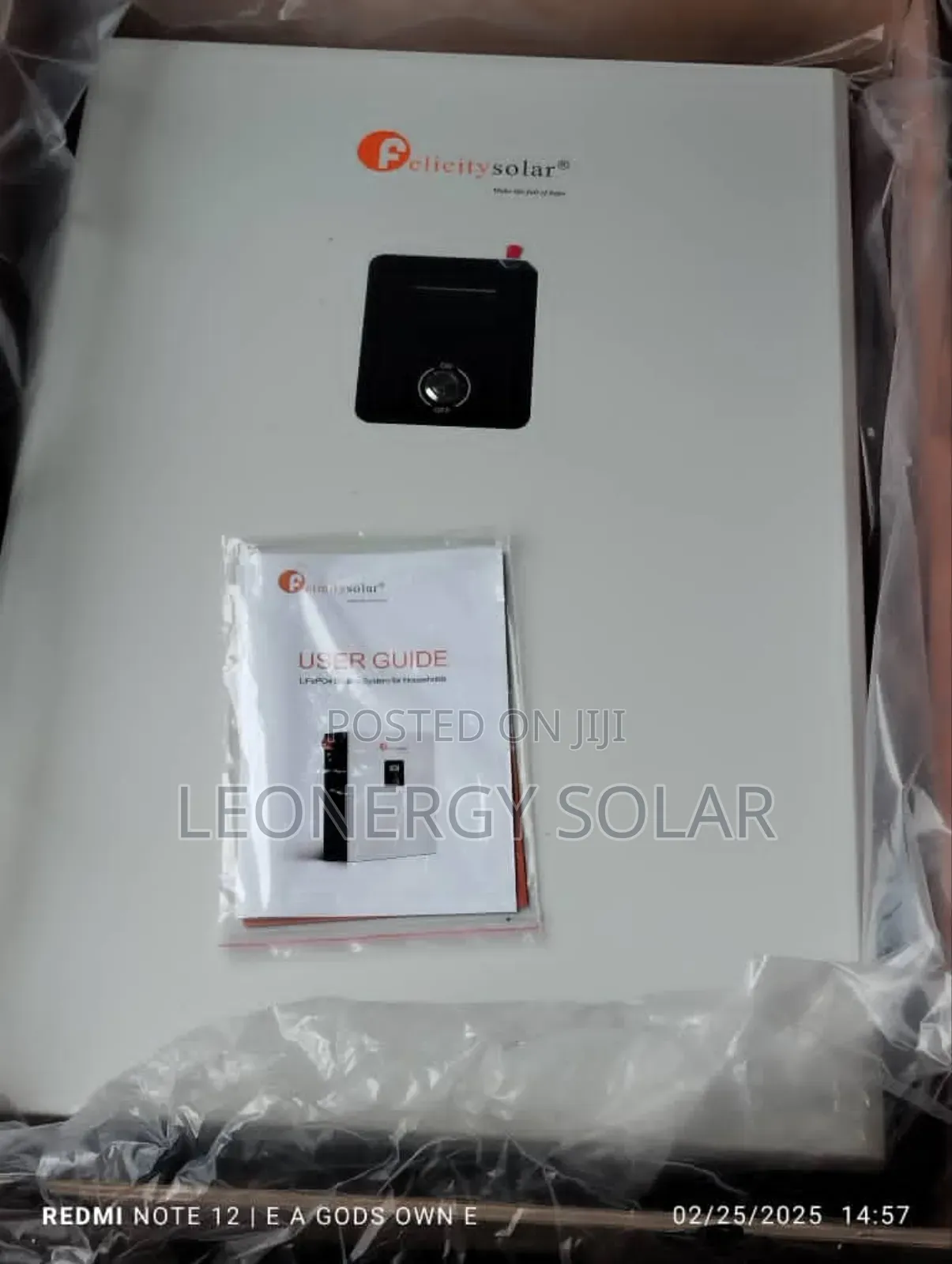Felicity 10kwh 48v Lithium Ion Battery