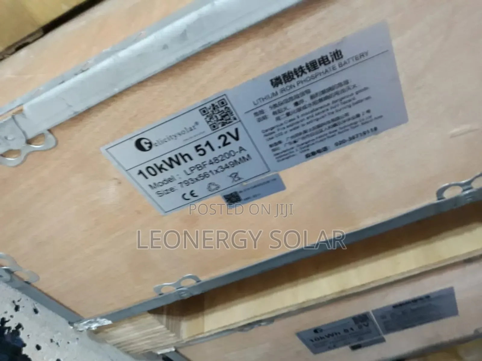 Felicity 10kwh 48v Lithium Ion Battery