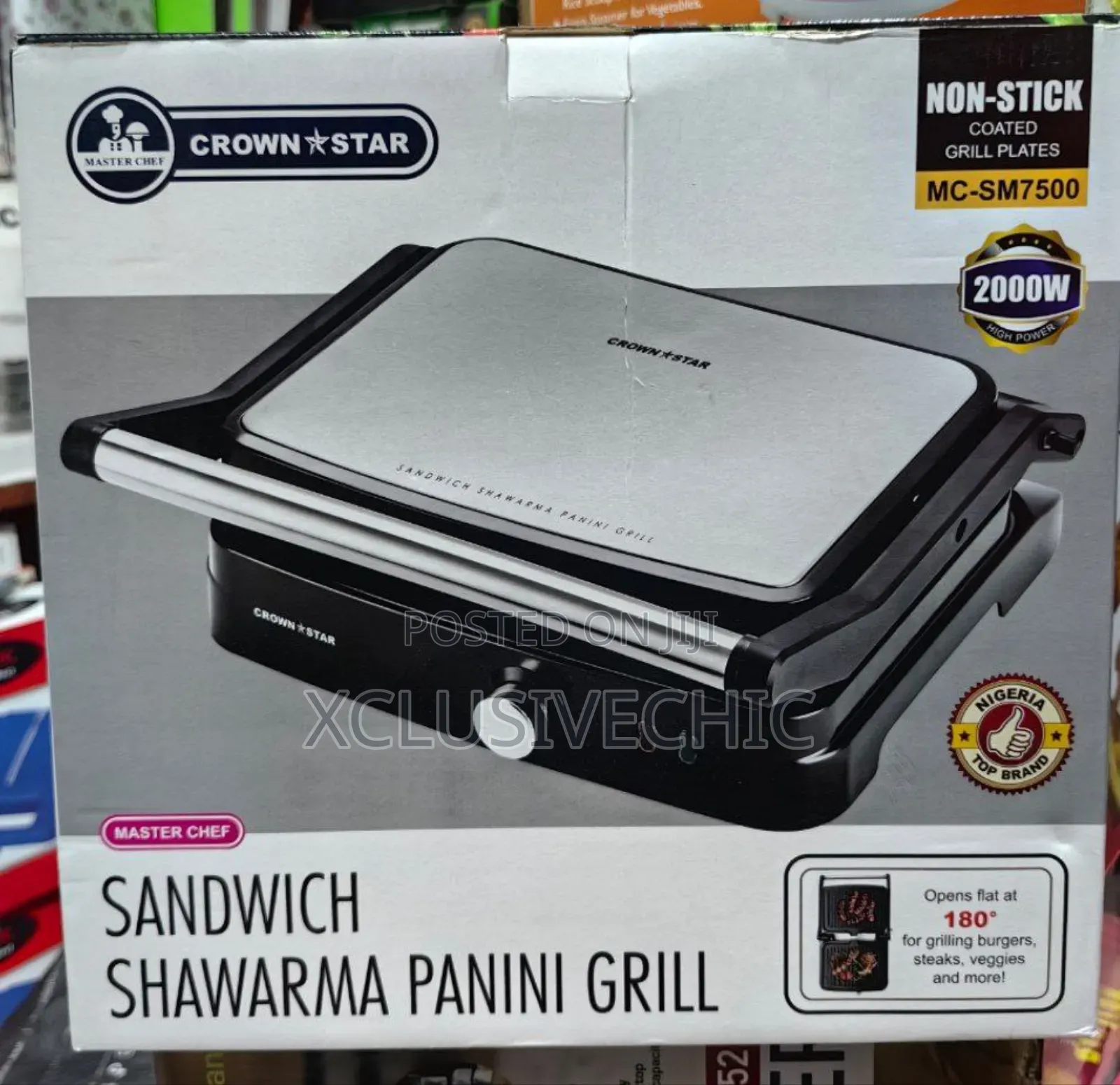 Crownstar Sandwich Shawarma Panini Grill
