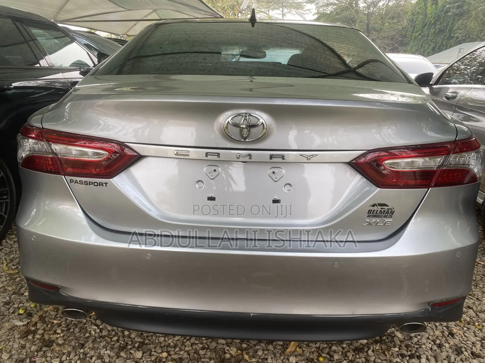 Toyota Camry XLE V6 (3.5L V6 8A) 2019 Gray