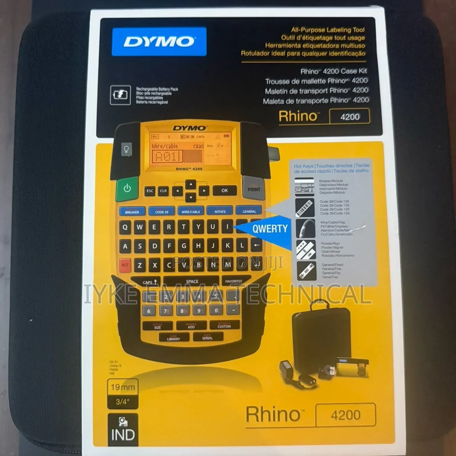 Dymo Rhino 4200 All Purpose Labeling Tool