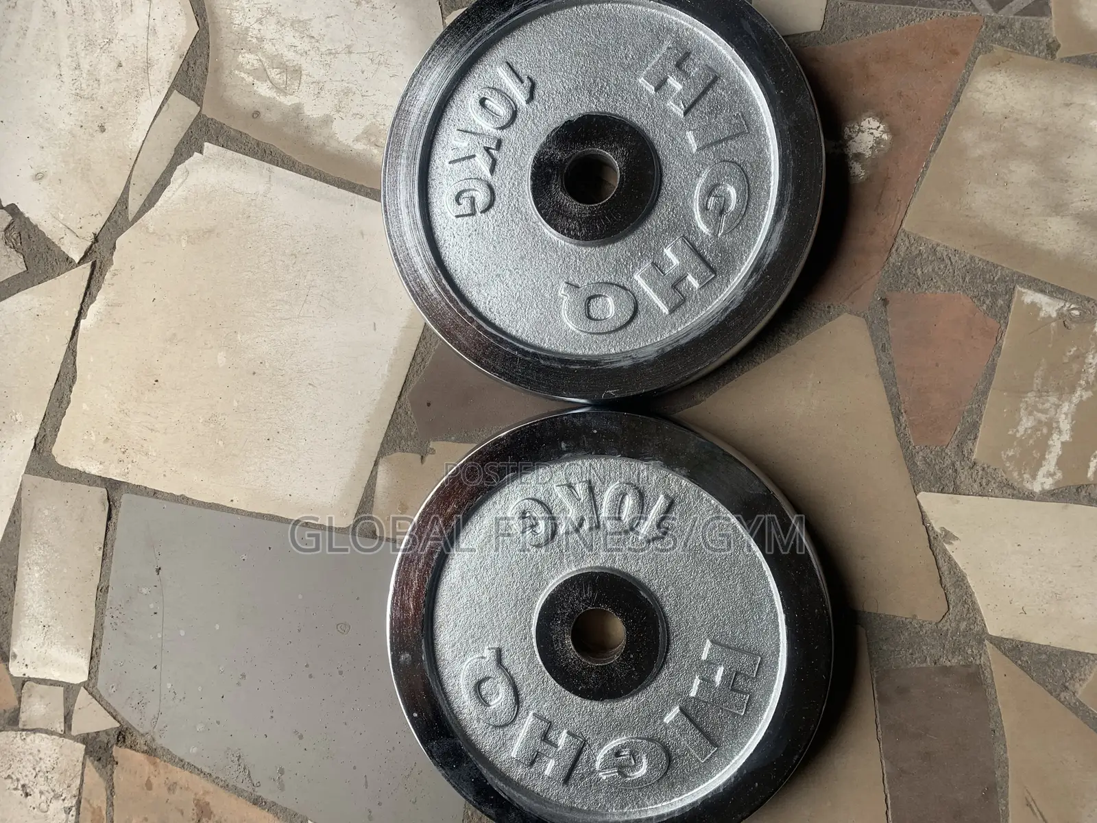 10 Kg Chrome Weight Plates