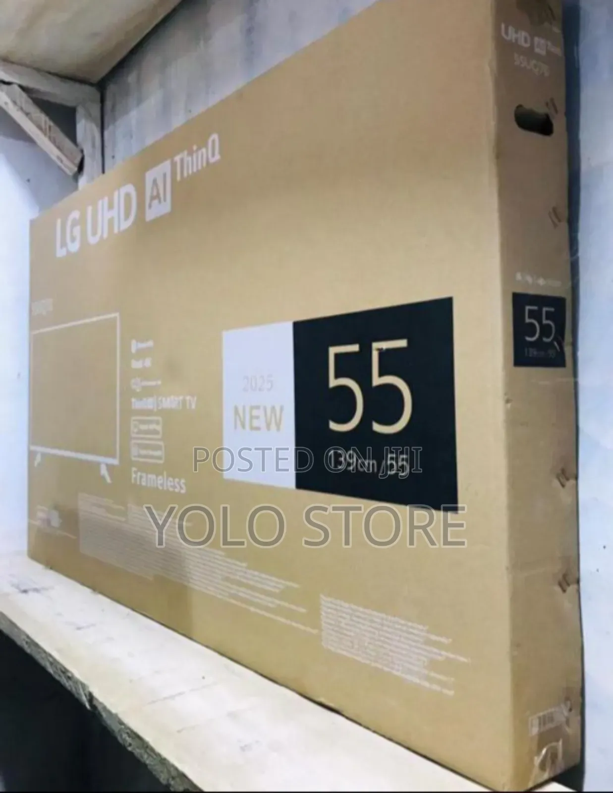 Lg 55 Inch Smart Brand New Freamless