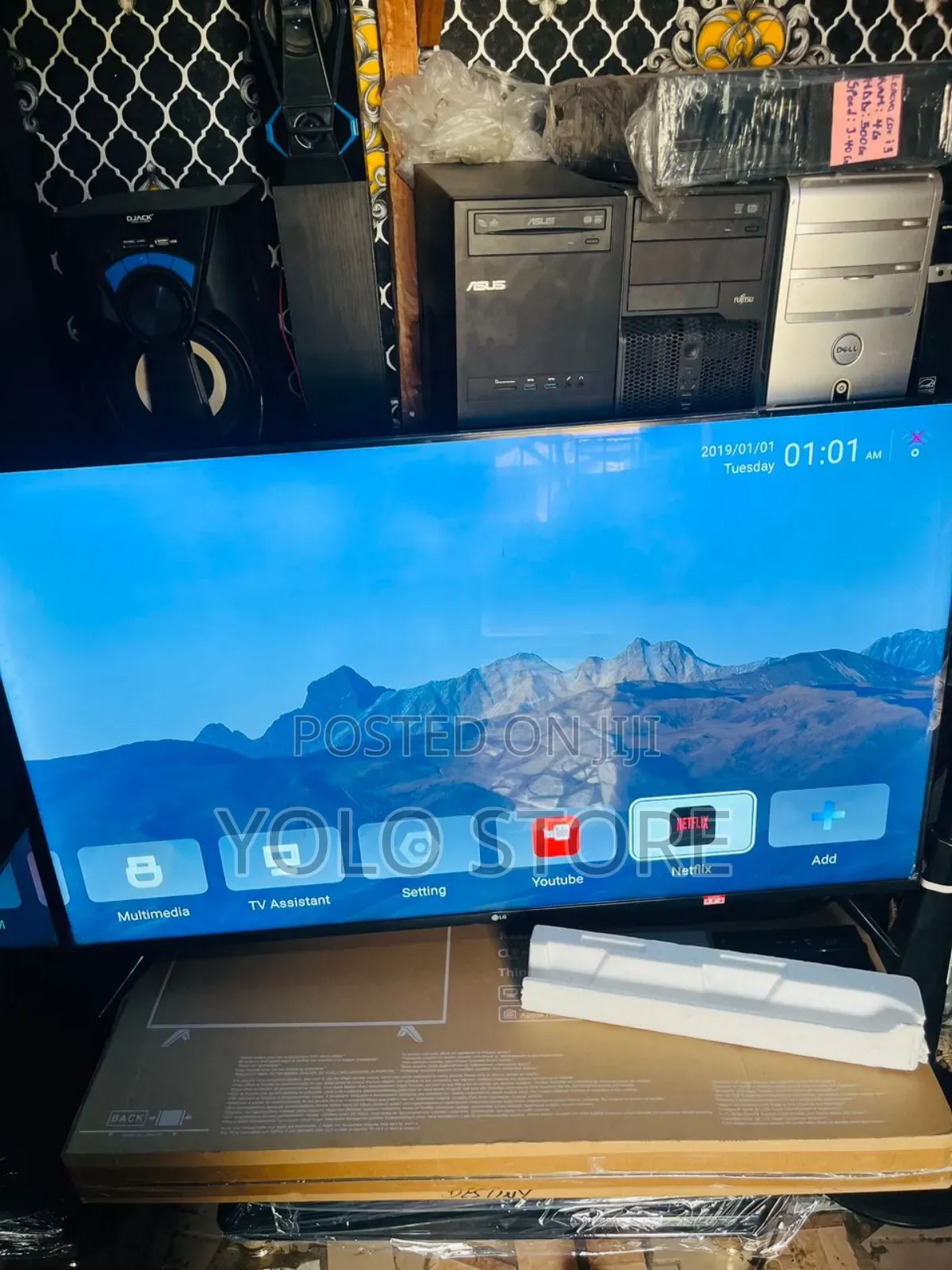 Lg 55 Inch Smart Brand New Freamless