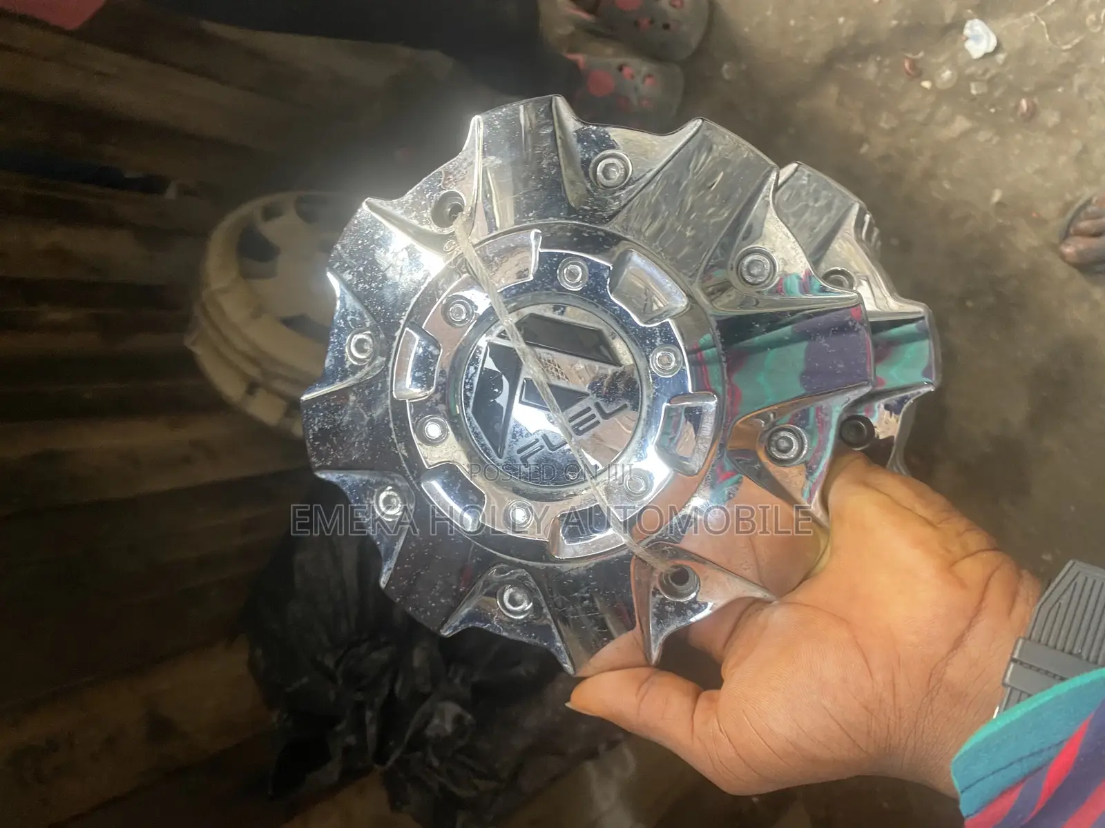 Jeep Wrangler Custom Star-Style Center Rim Cap Cover.