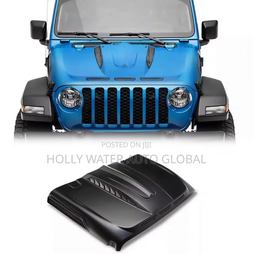 Jeep Wrangler Bonnets Hood Rubicon Type.