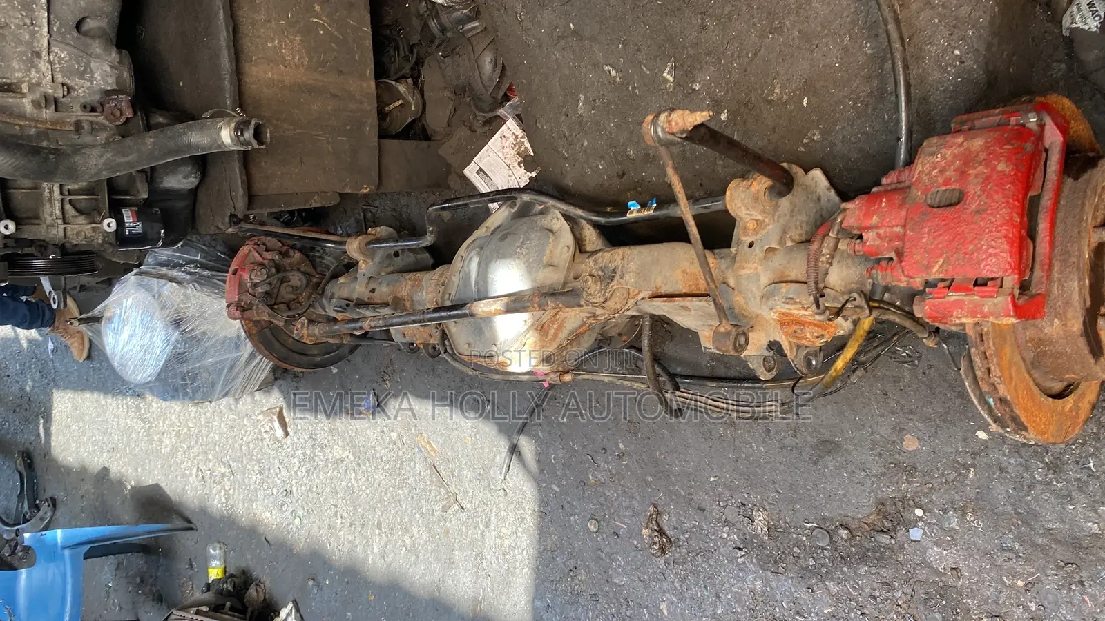 Complete Rear Axle Assembly With Gear for Jeep Wrangle