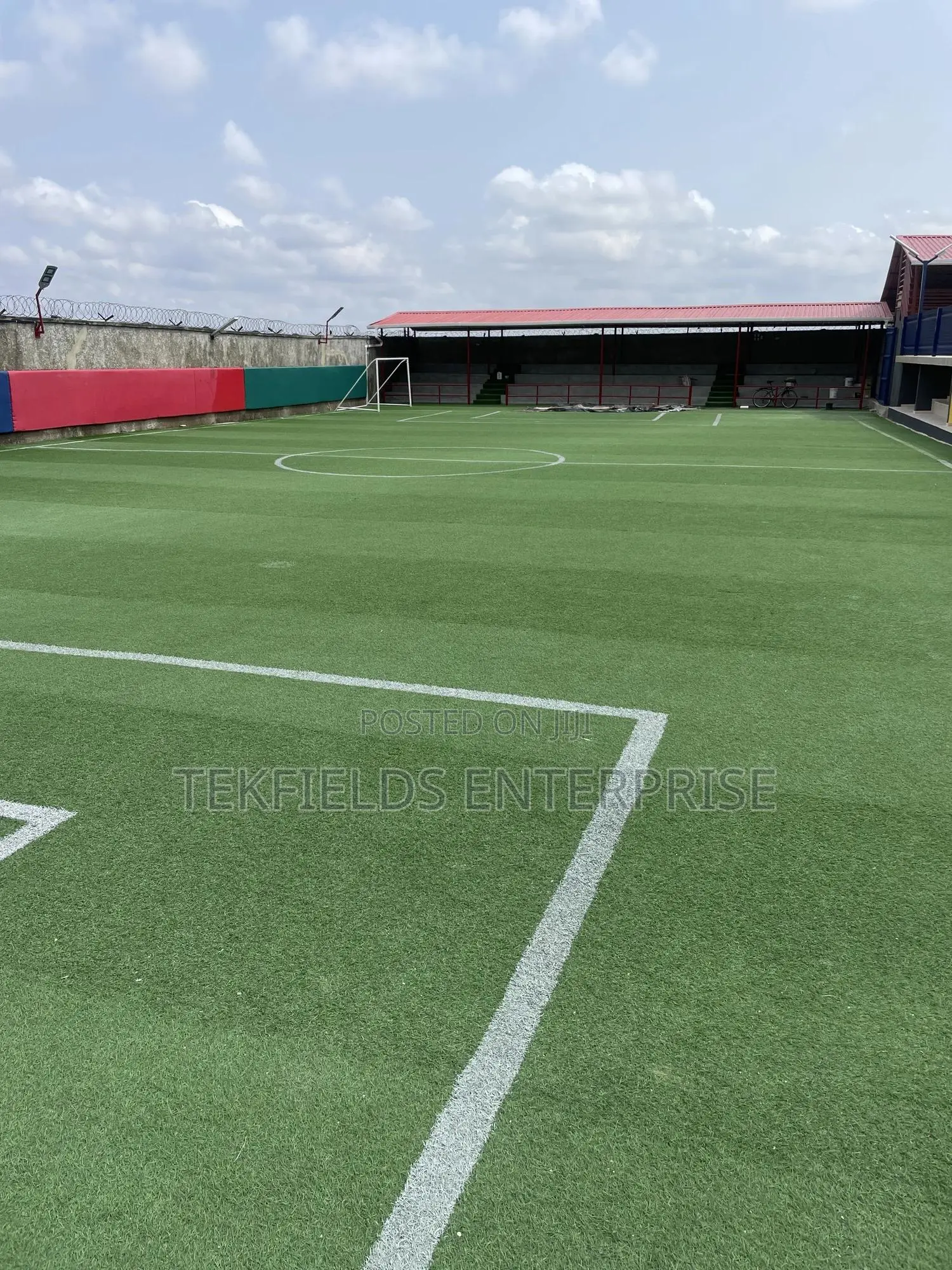 Synthetic Turf Football Pitch in Nigeria