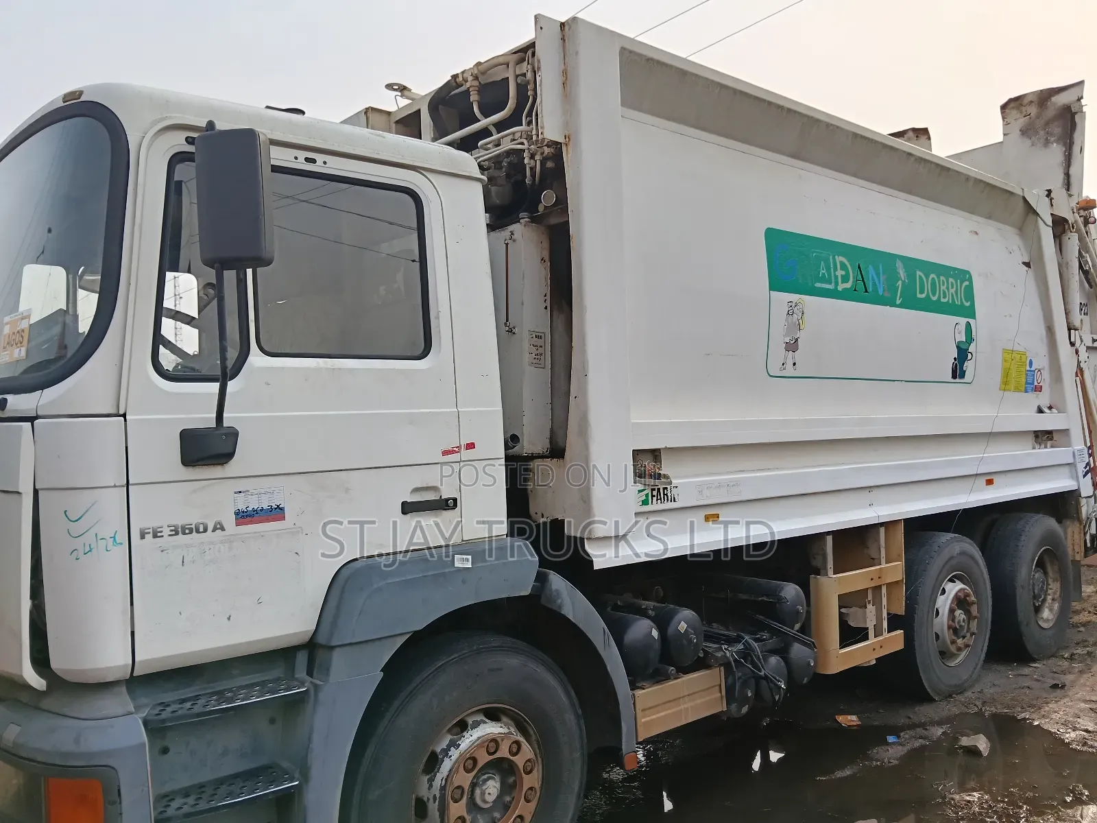 Mandiesel Waste Compactor