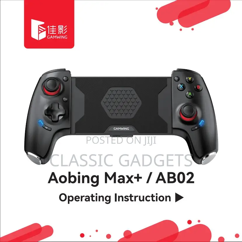 Ab02 Aobing Max+ Mobile Phone Game Controller Game Pad