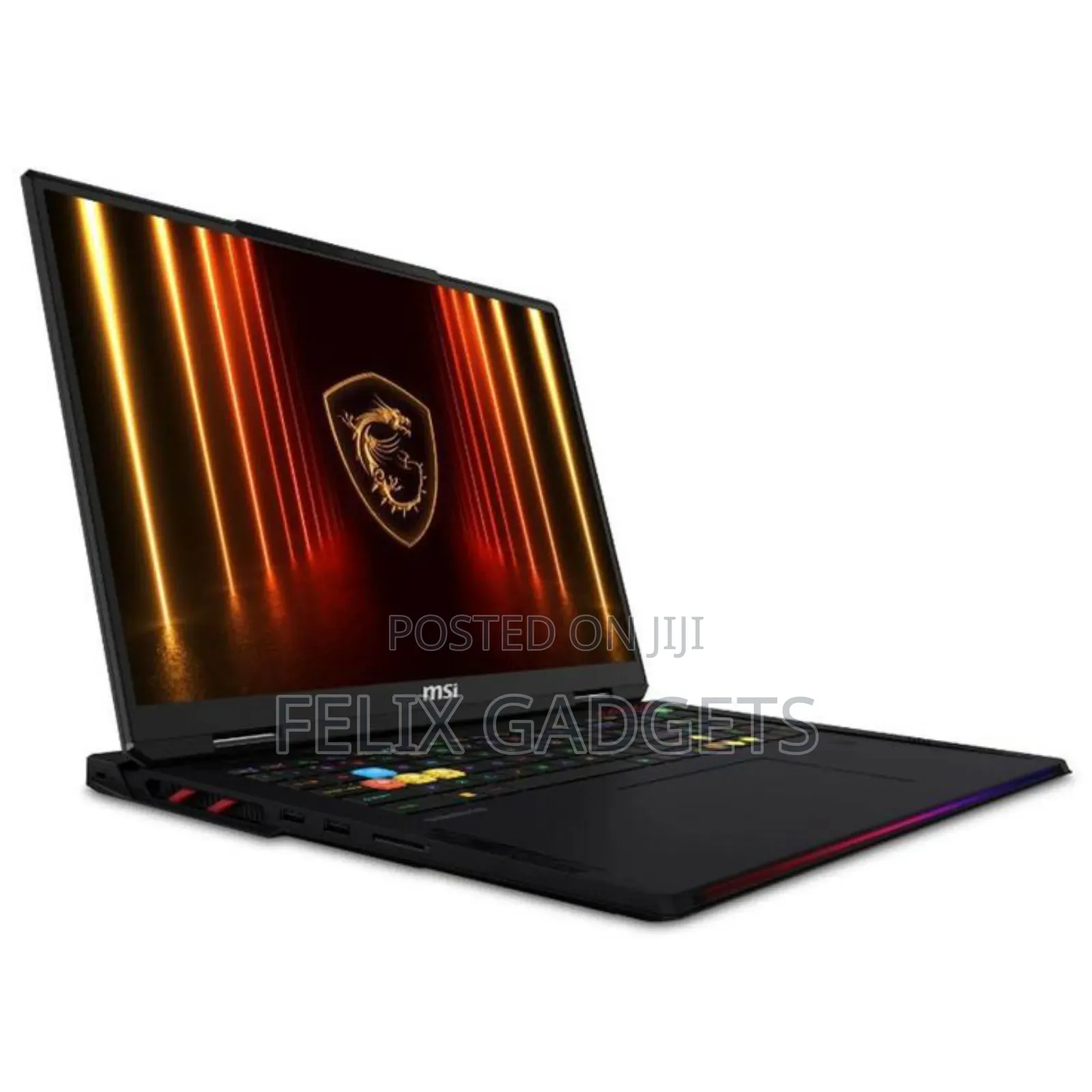 New Laptop MSI Titan 18 HX AI 32GB Intel Core I9 SSD 1T