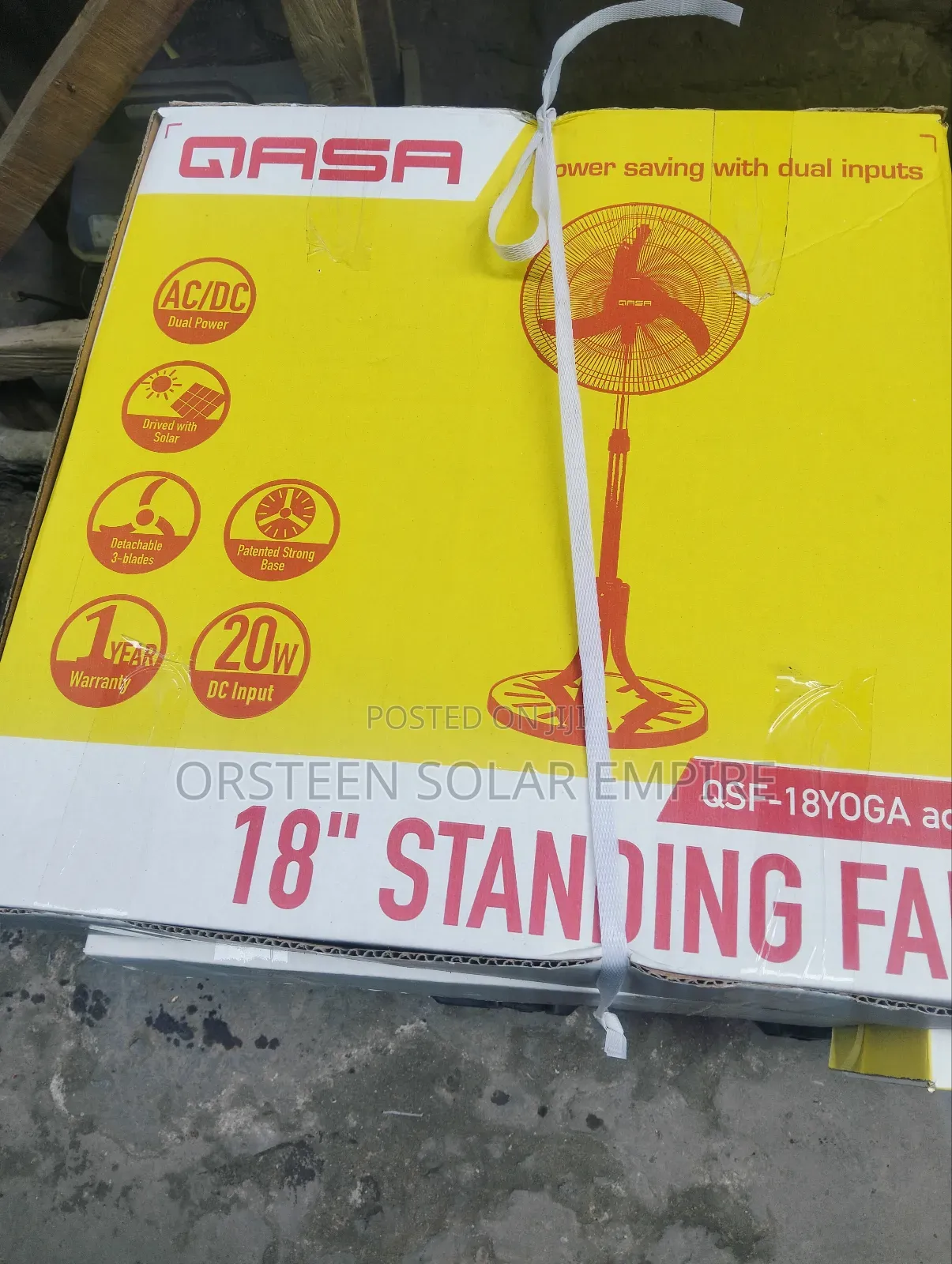 Qasa Standing Fan