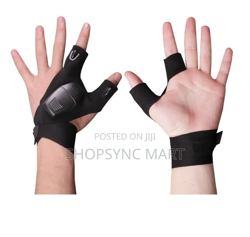 Waterproof Led Gloves With Rechargeable Battery