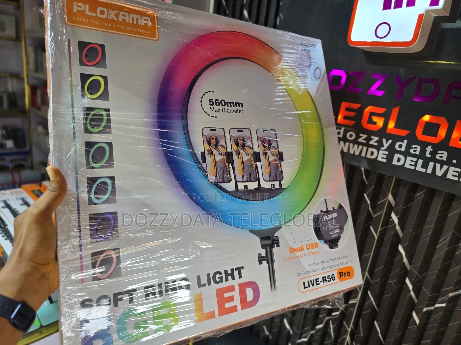 Plokama Live 56 Pro Soft Ring Light RGB Led