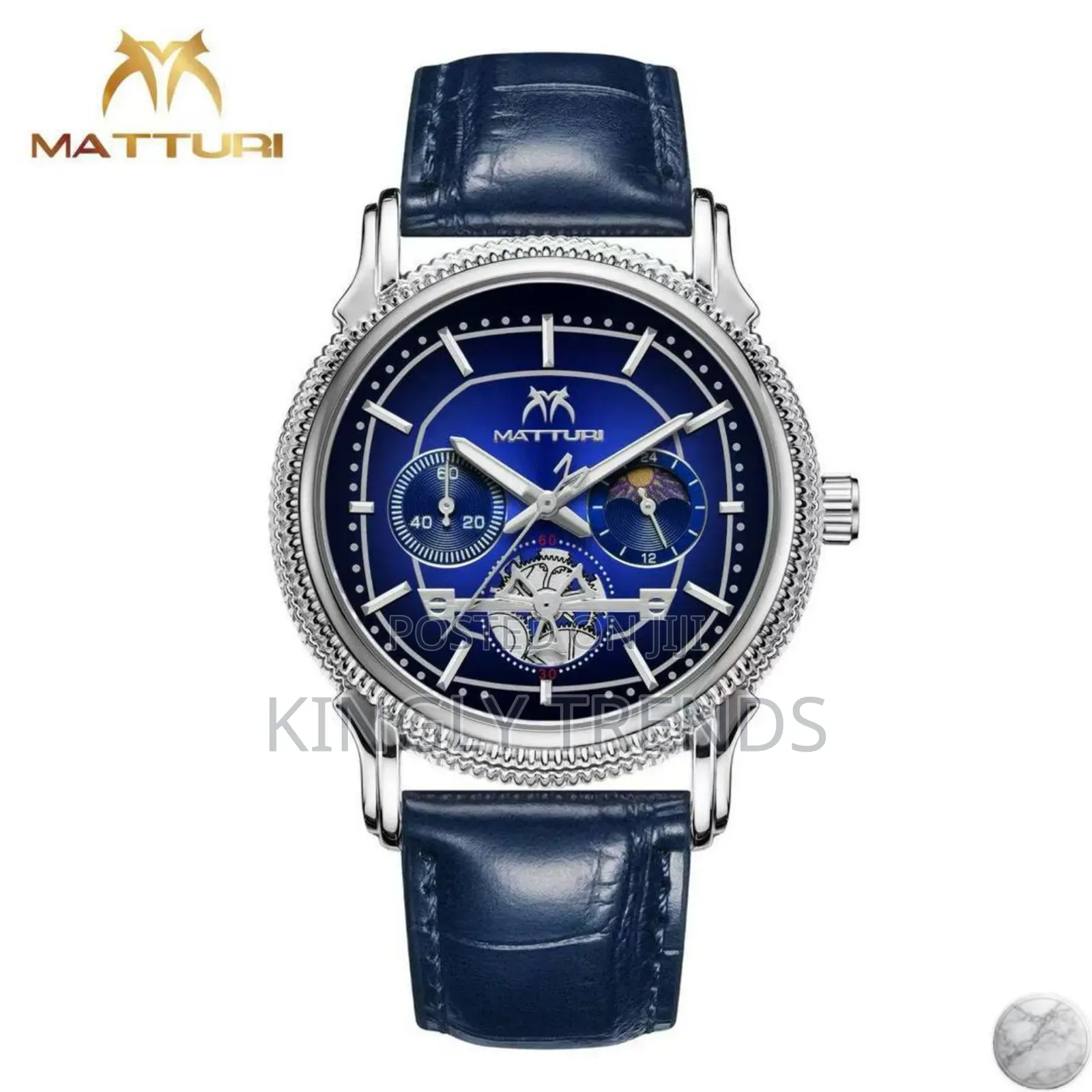 Matturi Quality Leather Wristwatch