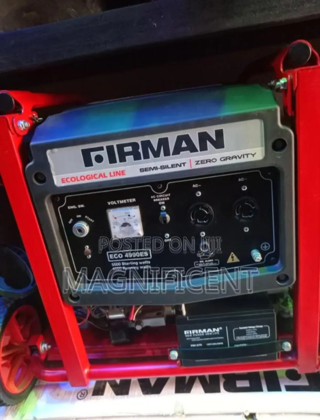 5.5 Kva Firman Petrol Gen Model Eco4990e2 100% Copper Coil