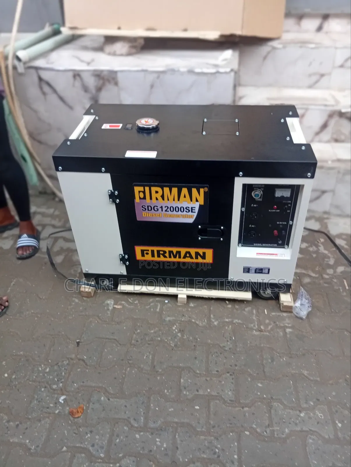 Firman 10kva Diesel Soundproof Generator for Commercial Use