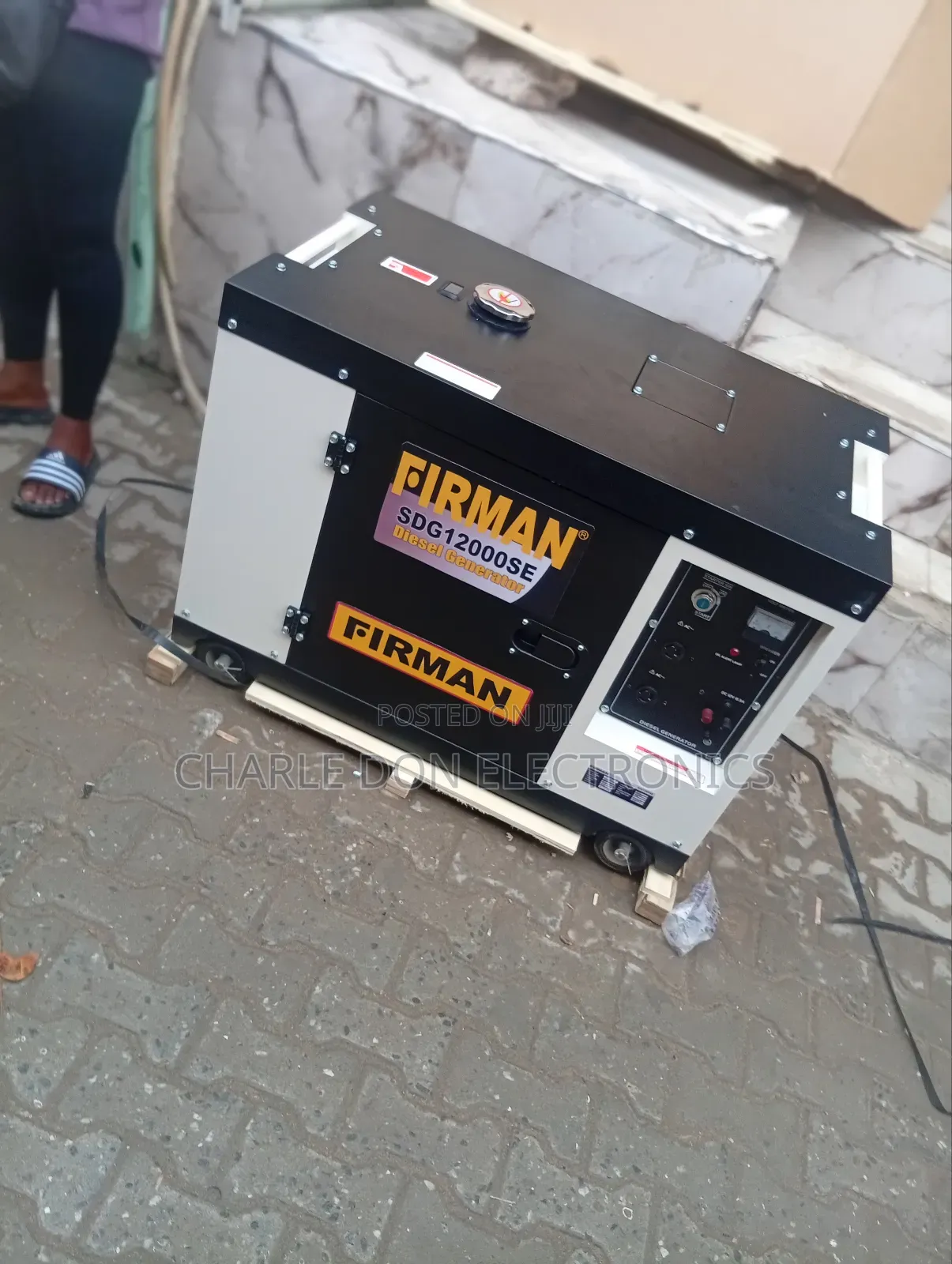 Firman 10kva Diesel Soundproof Generator for Commercial Use