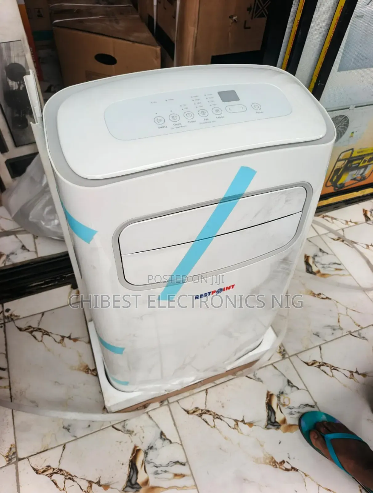 Original Restpoint 1.5 Hp Mobile Movable Air Conditioner With Remote